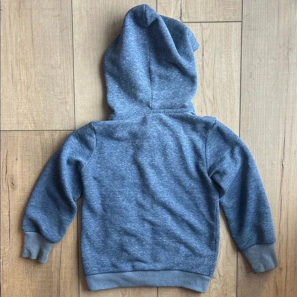 Little Bipsy Blue Zip-Up Hoodie - Picture 5 of 5